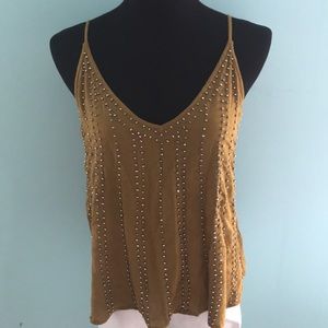 FREE PEOPLE Embellished Tank